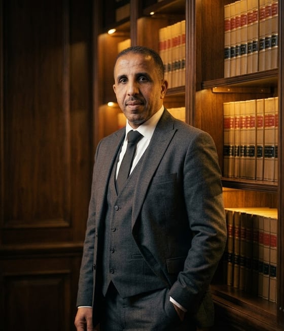 المستشار محمود عبد المنعم القناوي في مكتبة المكتب